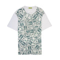 Versace Jeans Dollar Print Logo T Shirt White