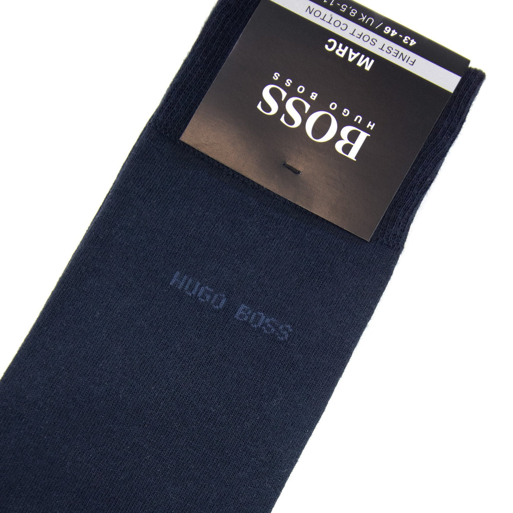 Hugo Boss Finest Soft Cotton Socks Navy