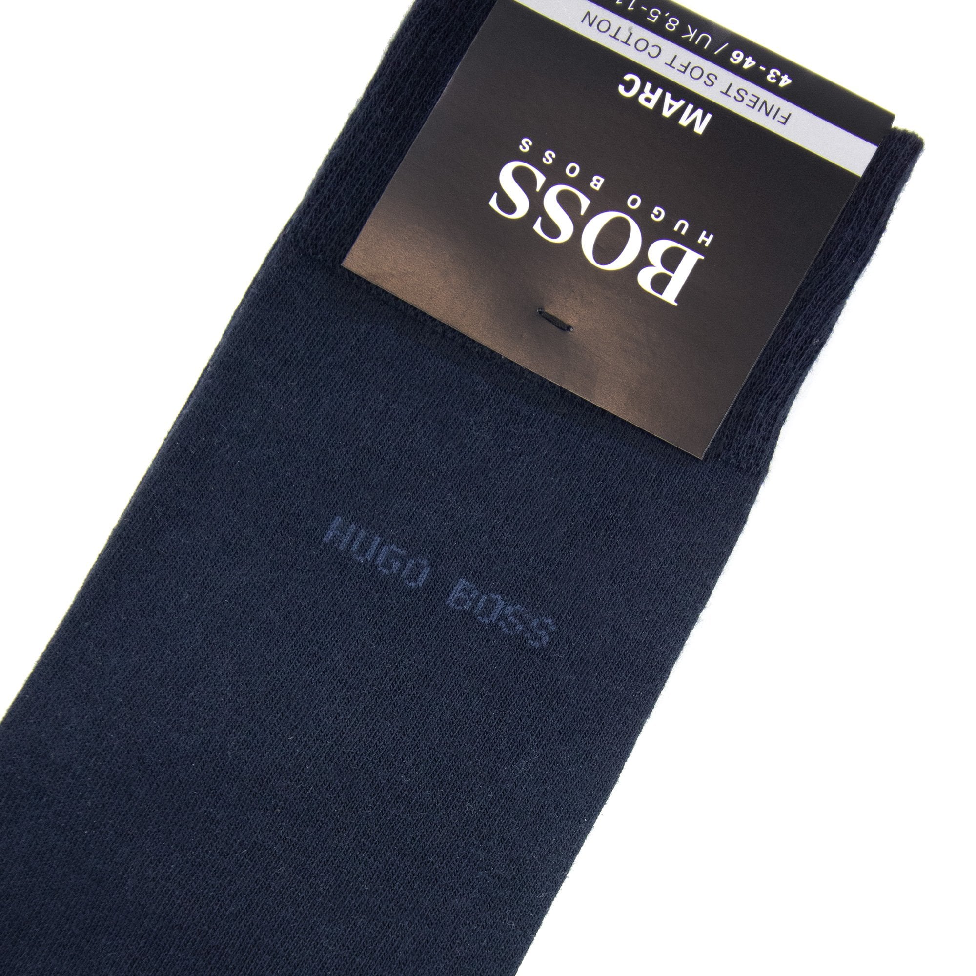 Hugo Boss Finest Soft Cotton Socks Navy