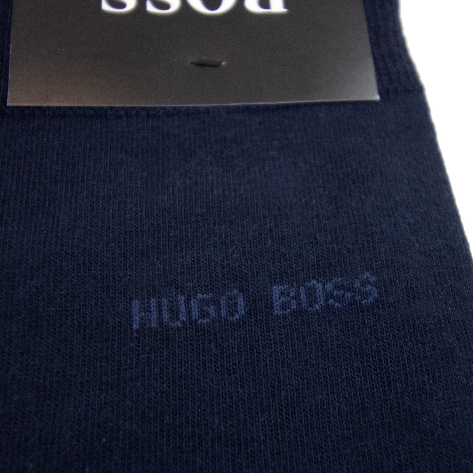 Hugo Boss Finest Soft Cotton Socks Navy