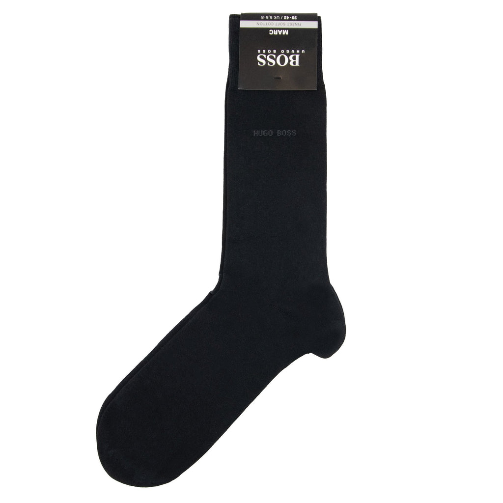 Hugo Boss Finest Soft Cotton Socks Black 001