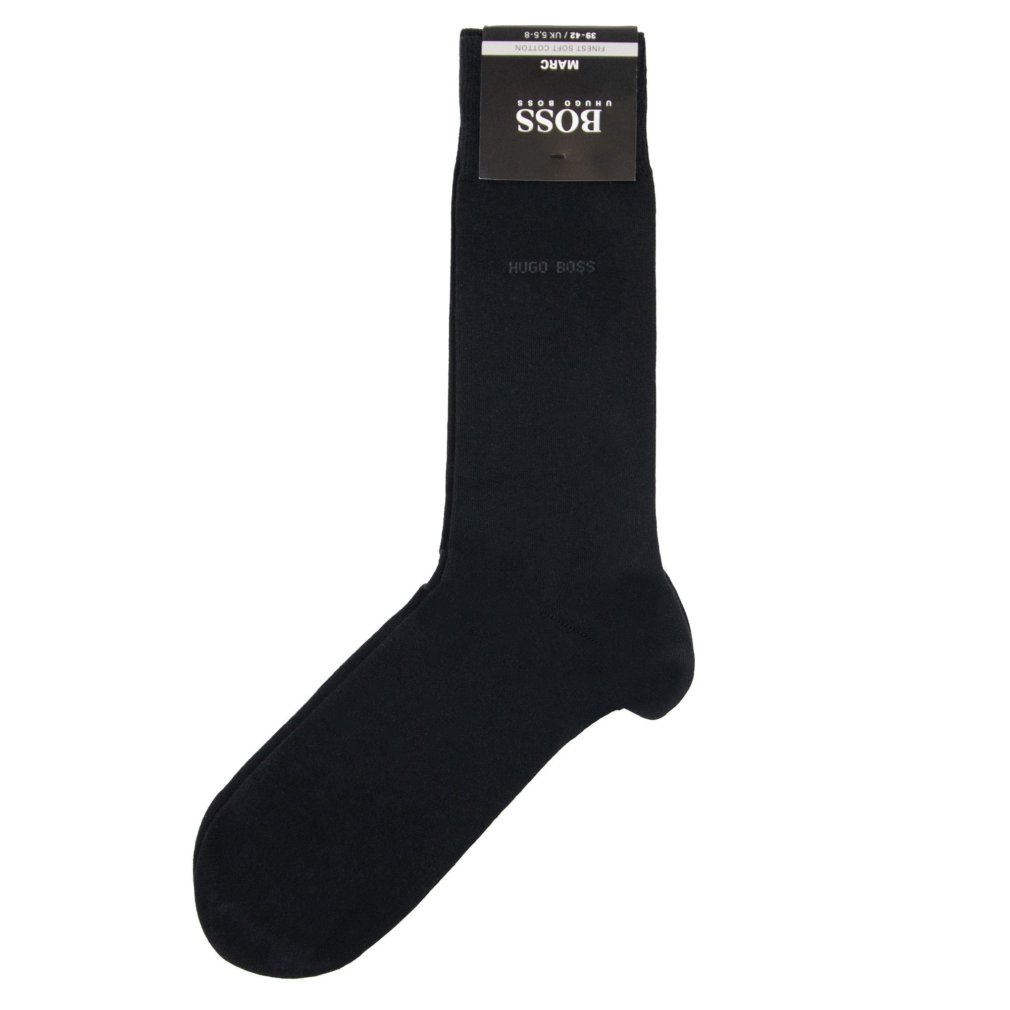 Hugo Boss Finest Soft Cotton Socks Black 001