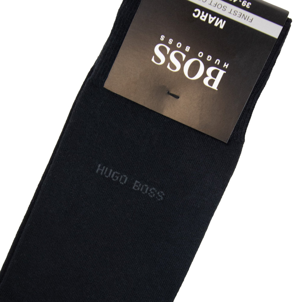 Hugo Boss Finest Soft Cotton Socks Black 001