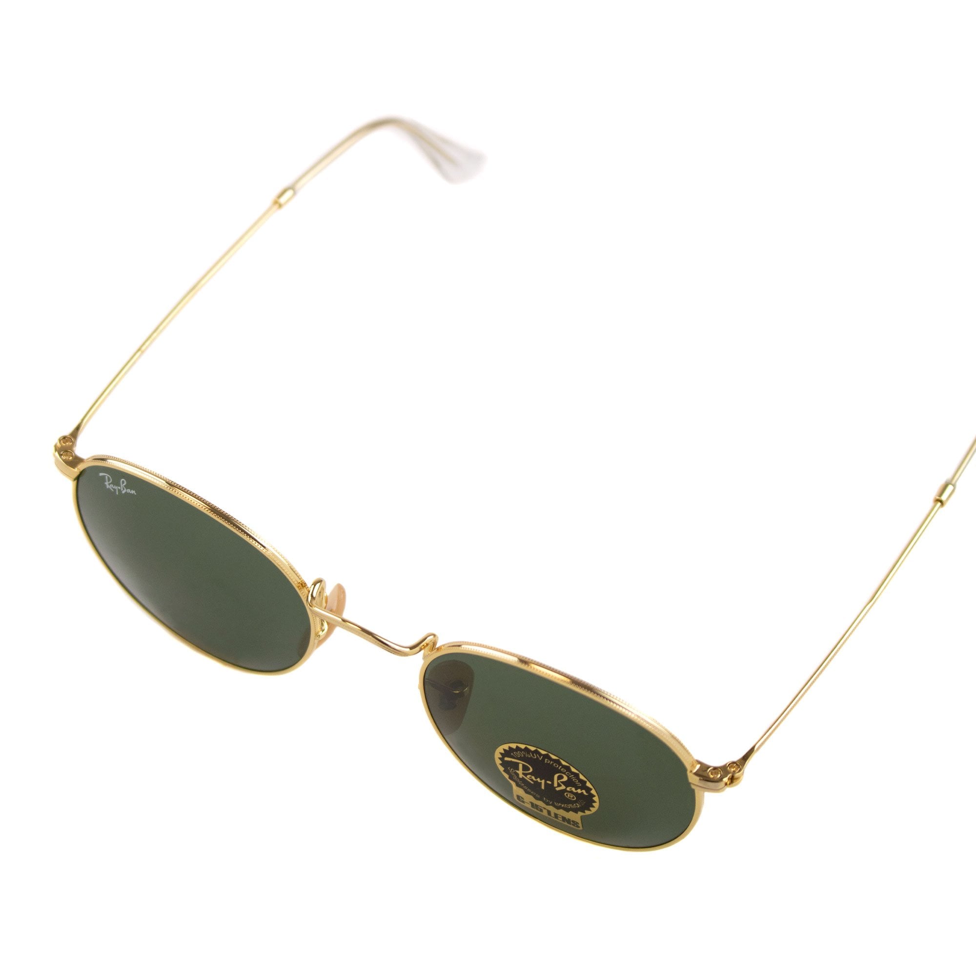 Ray.ban Round Metal Sunglasses Green