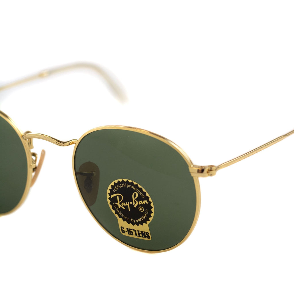 Ray.ban Round Metal Sunglasses Green
