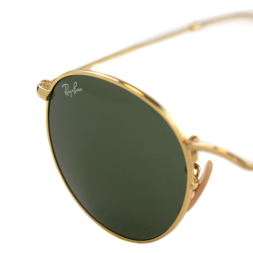 Ray.ban Round Metal Sunglasses Green