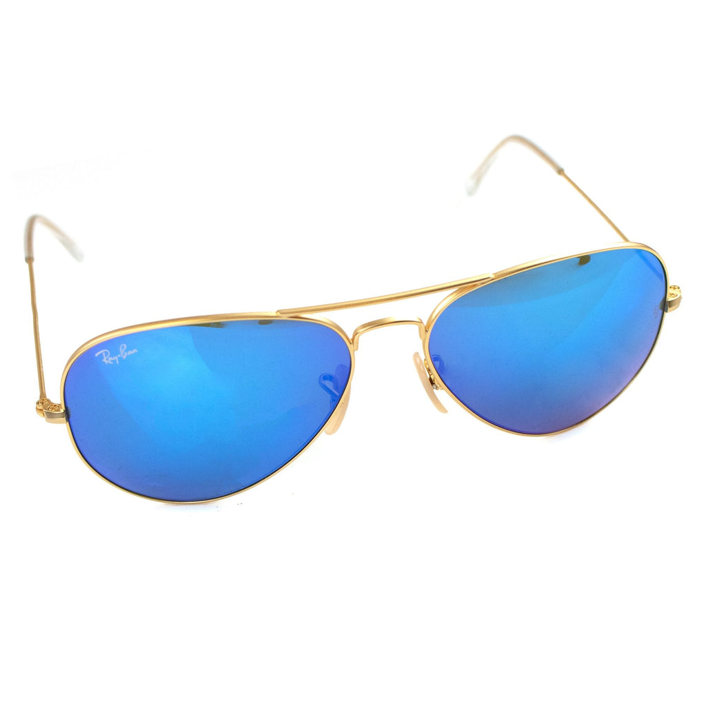 Ray.ban Aviator Large Metal Sunglasses Blue