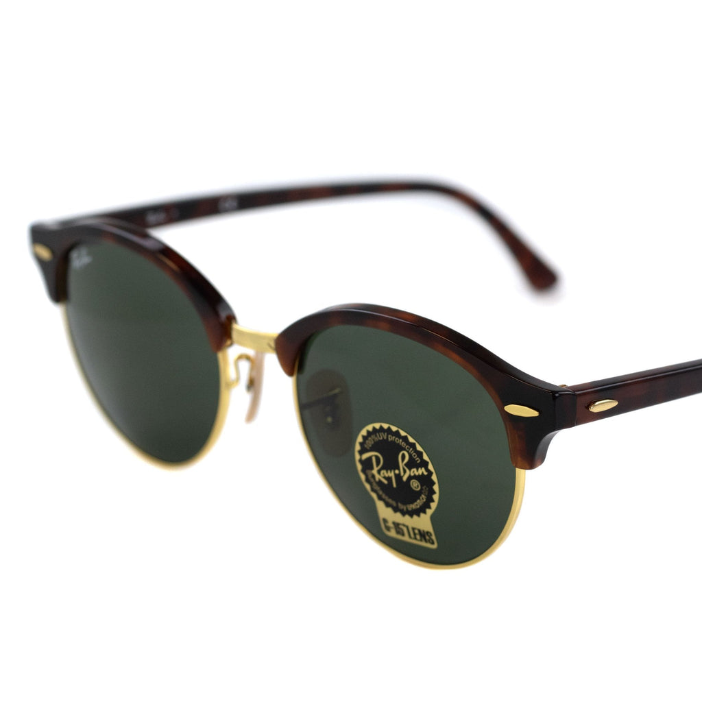 Ray.ban Clubround Classic Sunglasses Dark Green