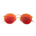 Ray.ban Round Metal Sunglasses Brown