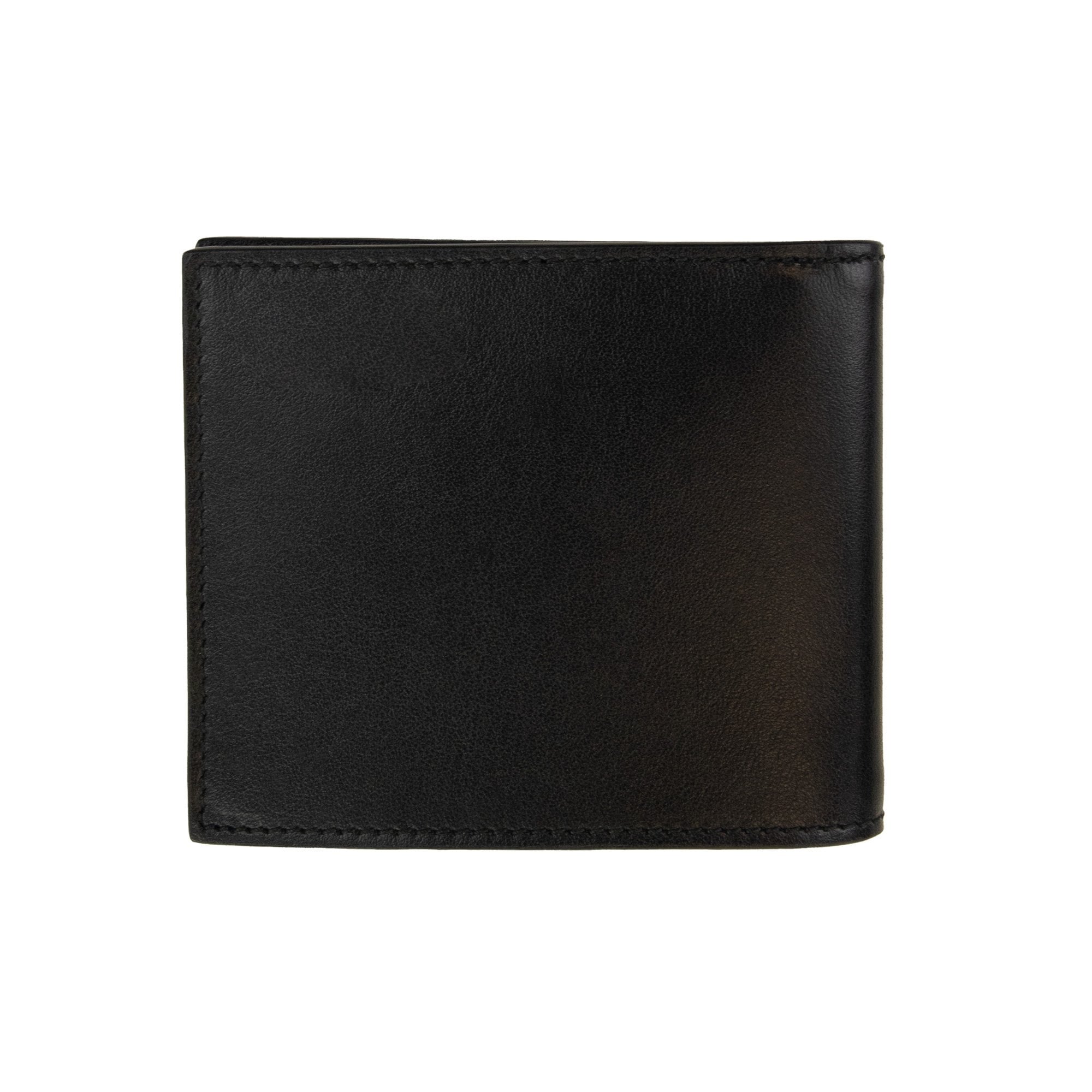 Gucci Logo Printed Leather Wallet Black