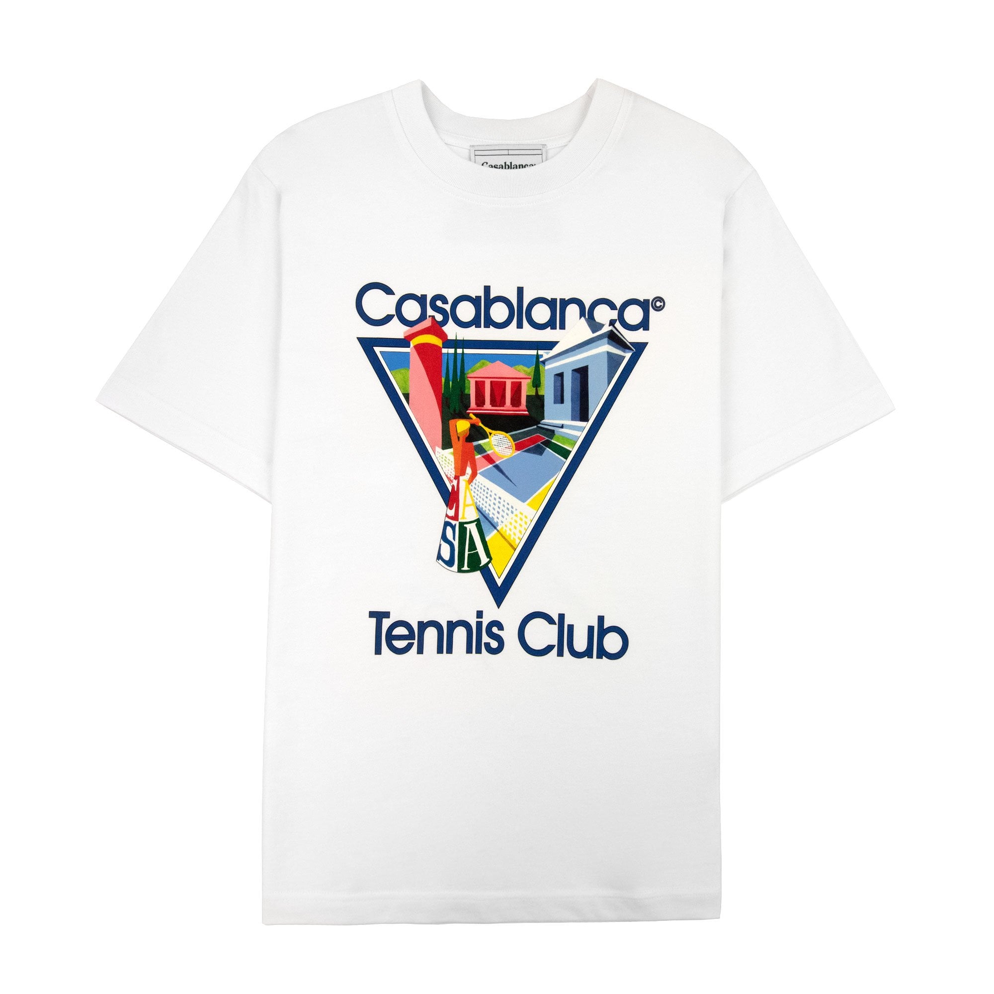 Casablanca La Joueuse T-shirt White