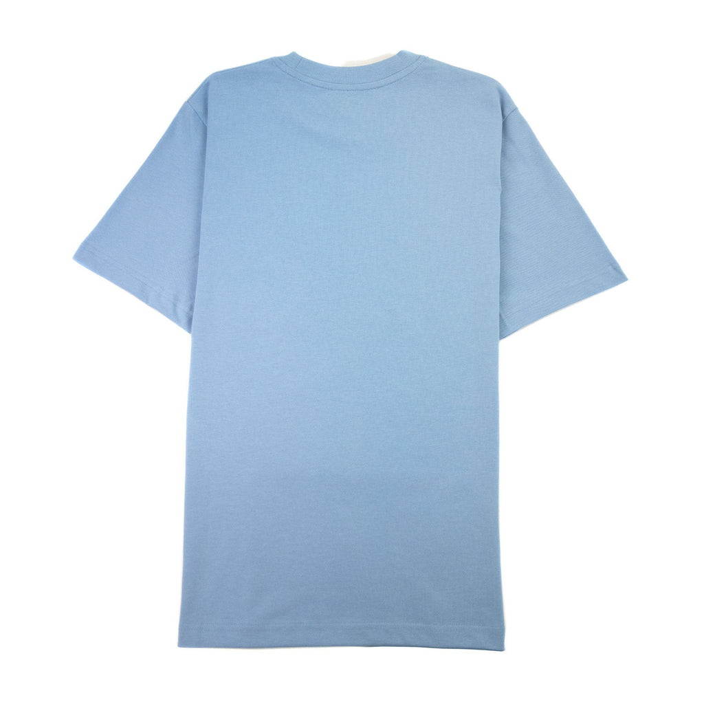 Casablanca Tennis Club Pastelle Printed T Shirt Light Blue