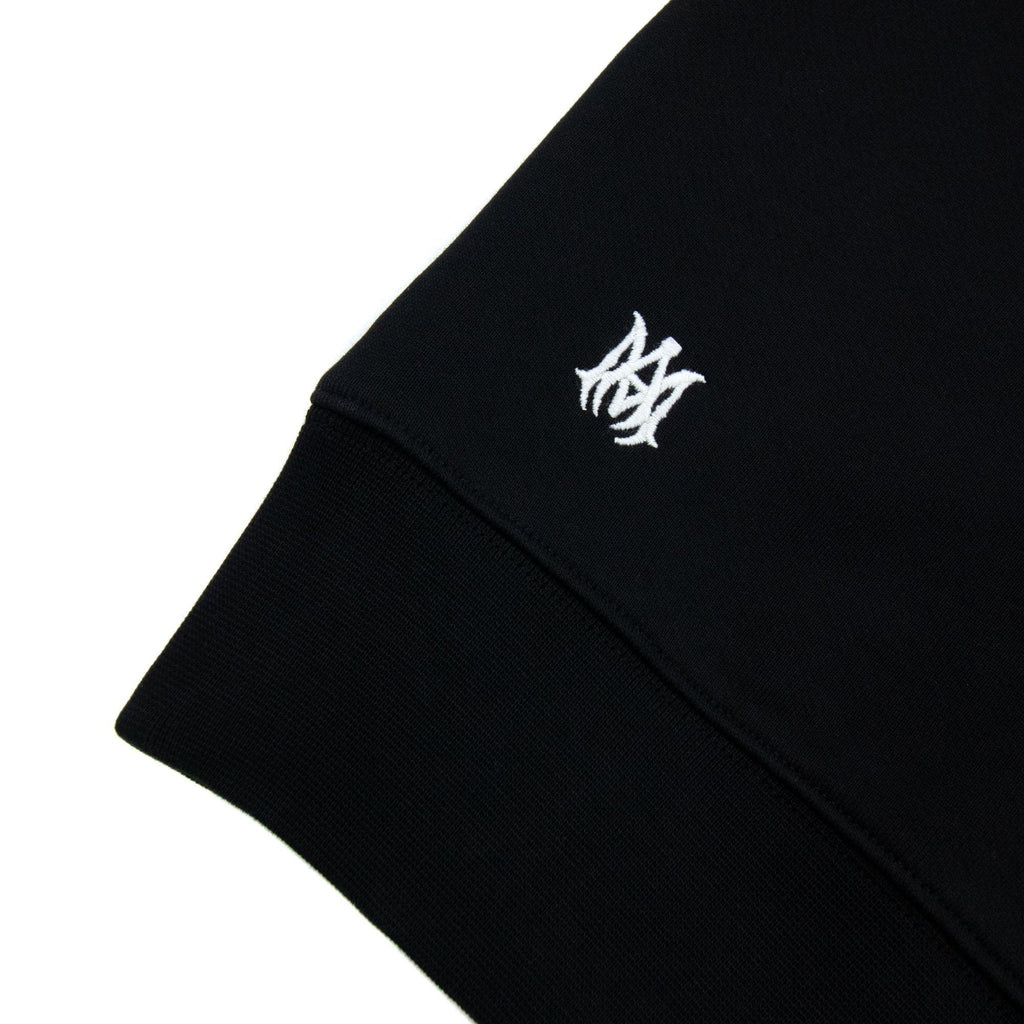 Amiri Script Logo Crew Neck Sweatshirt Black