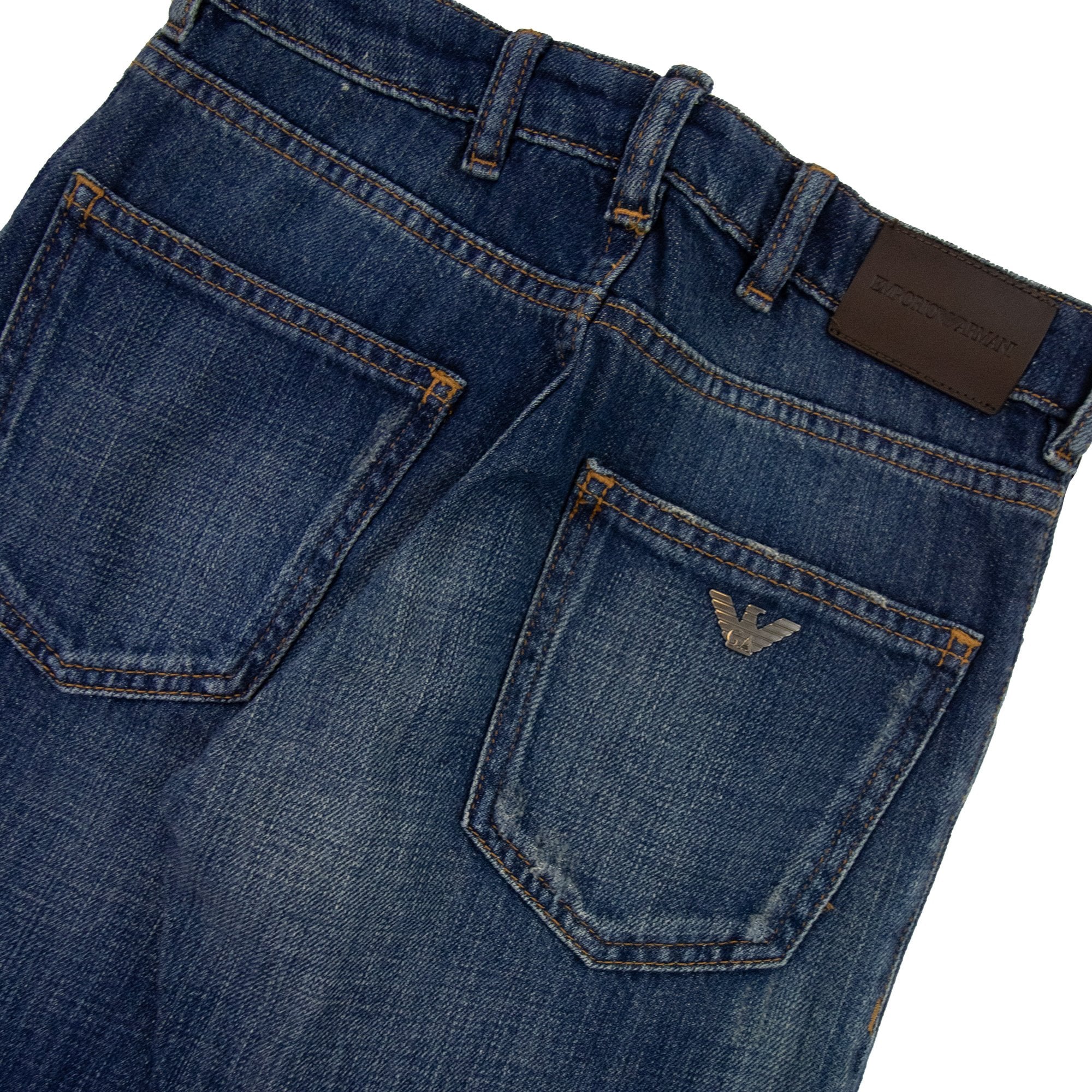 Emporio Armani Jnr J04 Denim Jeans Denim Blue 0941 AB2
