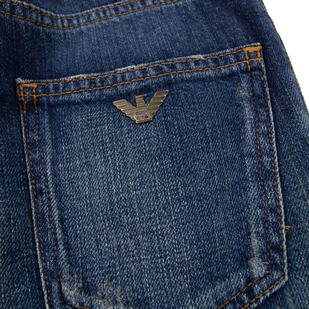 Emporio Armani Jnr J04 Denim Jeans Denim Blue 0941 AB2