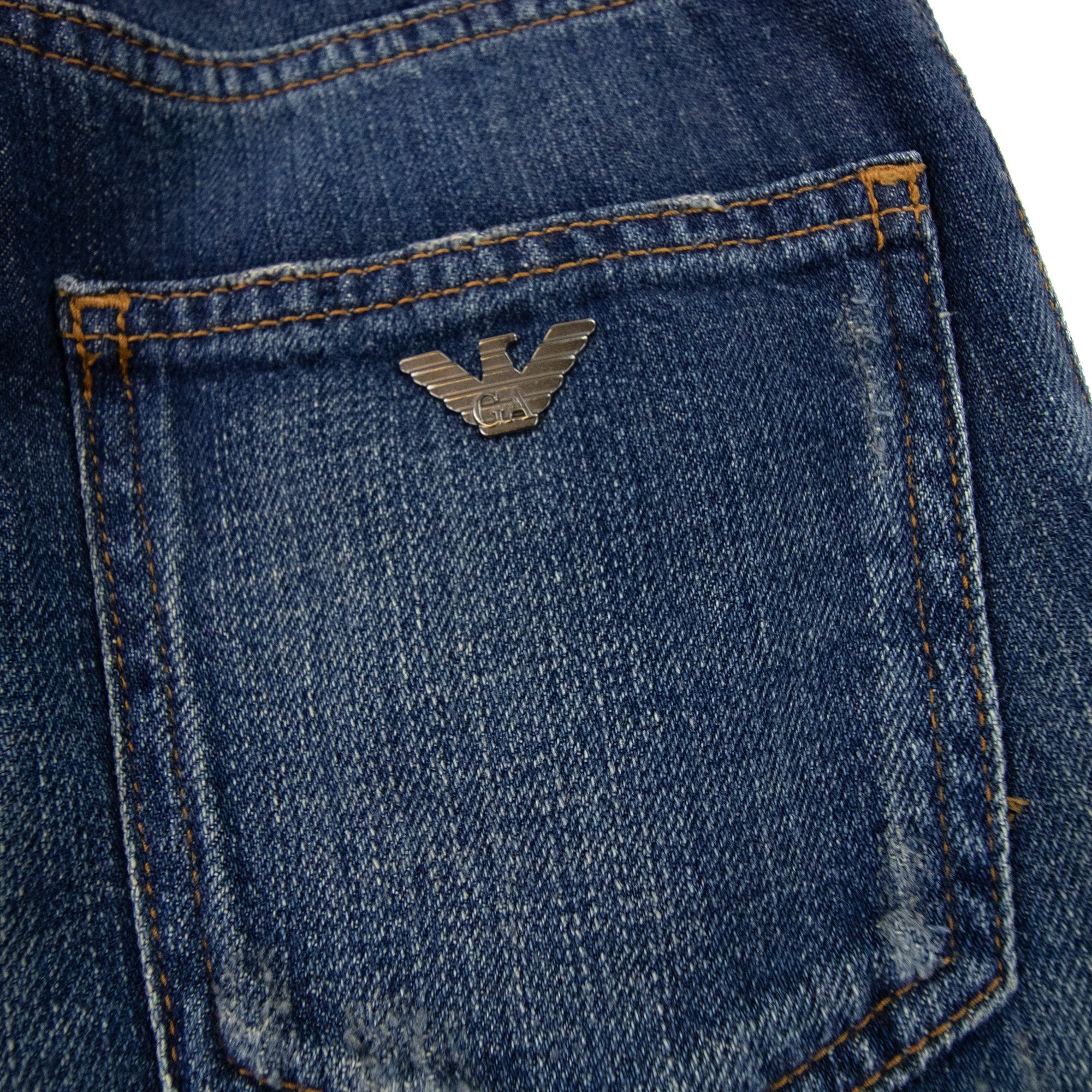 Emporio Armani Jnr J04 Denim Jeans Denim Blue 0941 AB2