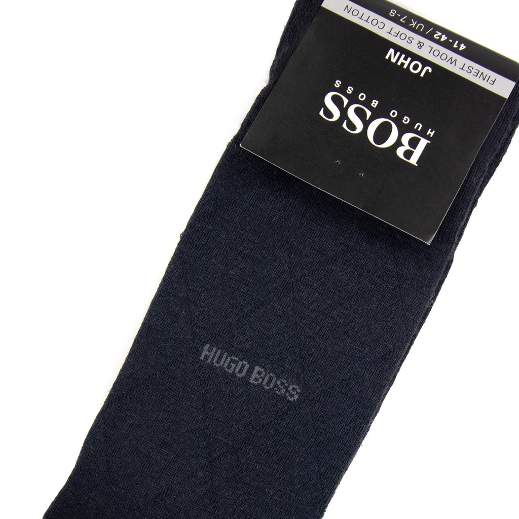 Hugo Boss John Socks Wool/cotton Dark Navy