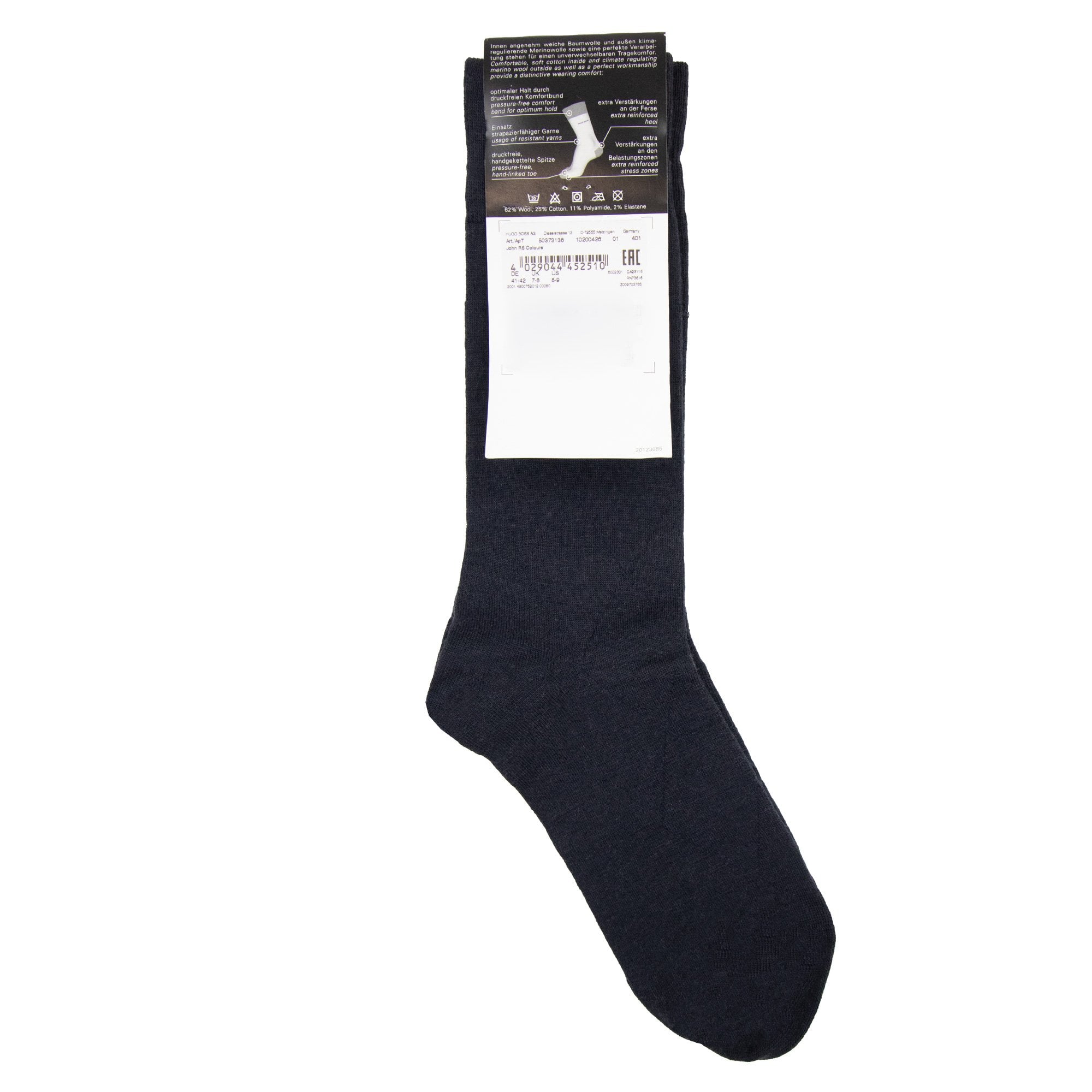 Hugo Boss John Socks Wool/cotton Dark Navy