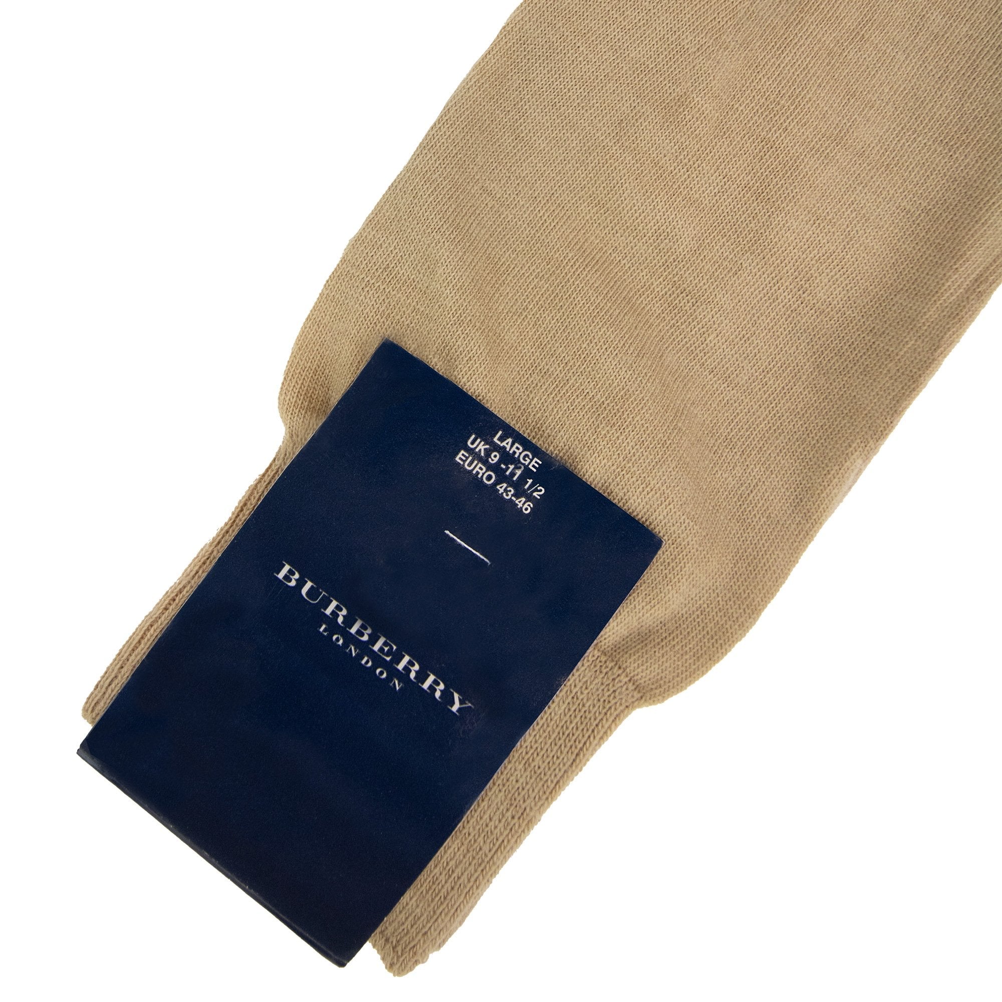 Burberry Icon Stripe Wool Socks Beige