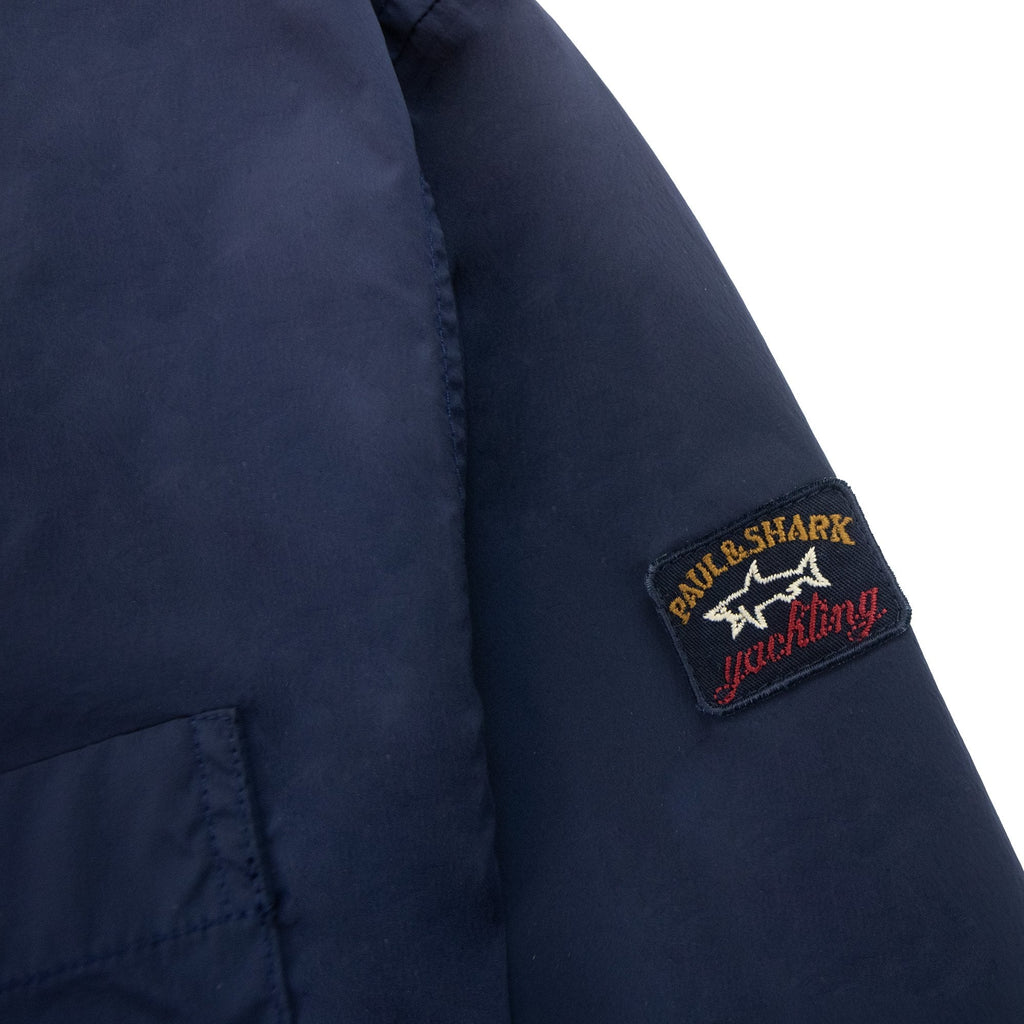 Paul And Shark Econyl Nylon Overshirt Blue