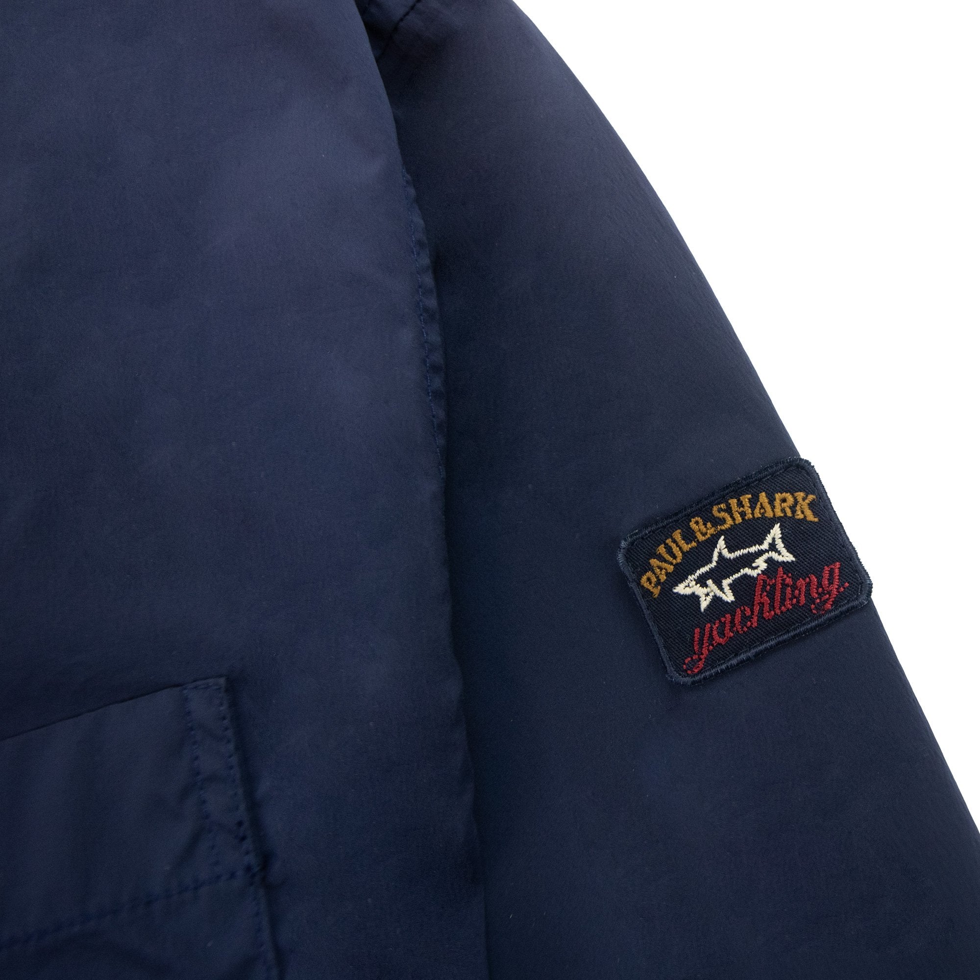 Paul And Shark Econyl Nylon Overshirt Blue
