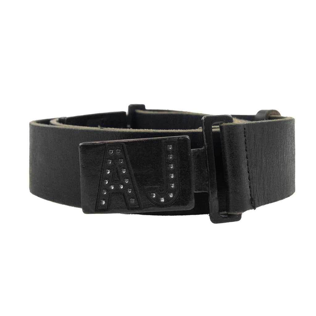 Armani Jeans Aj Clasp Buckle Belt Black