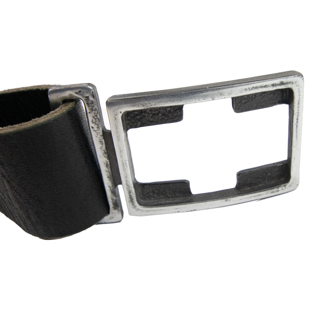 Armani Jeans Aj Clasp Buckle Belt Black