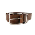 Hugo Boss Froppin Leather Belt Dark Brown