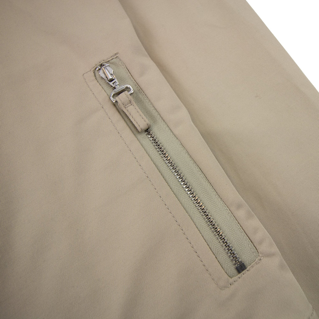 Burberry Woman Womens Zip Detail Overshirt Beige
