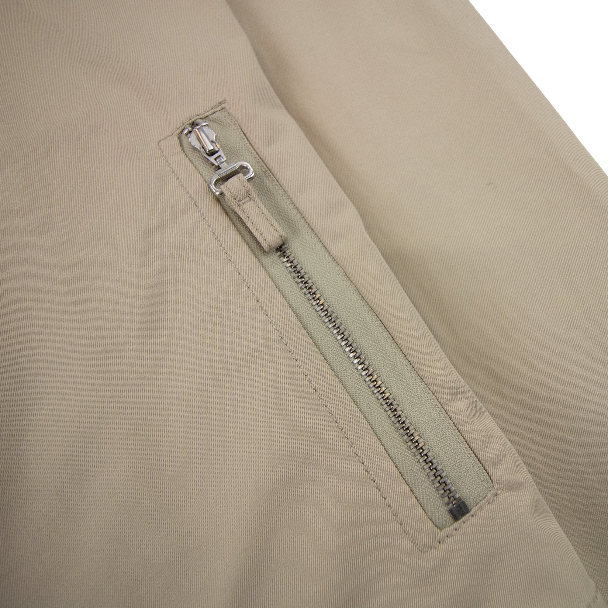 Burberry Woman Womens Zip Detail Overshirt Beige
