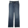 Burberry Woman Woolston Straight Leg Jeans Dark Blue