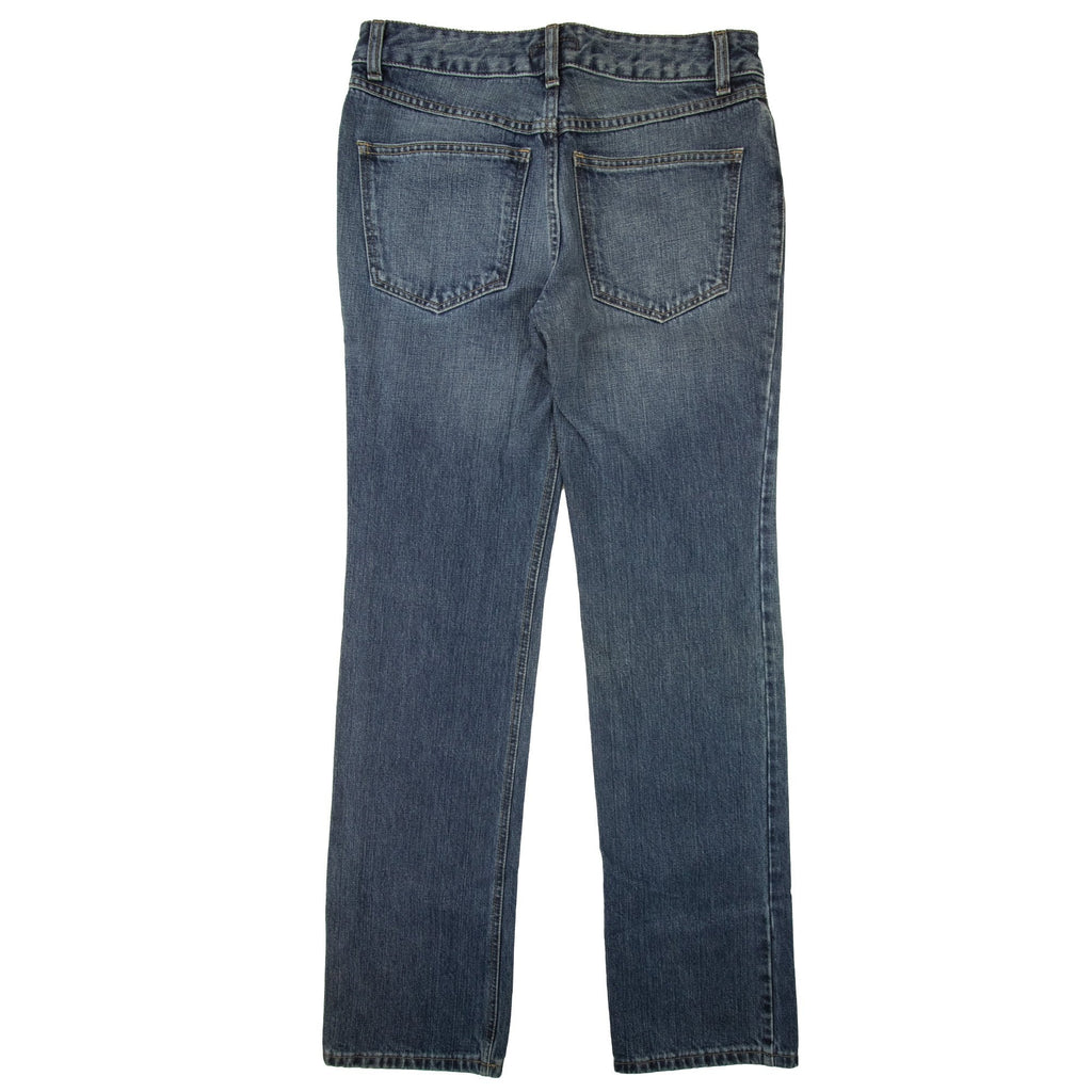 Burberry Woman Woolston Straight Leg Jeans Dark Blue