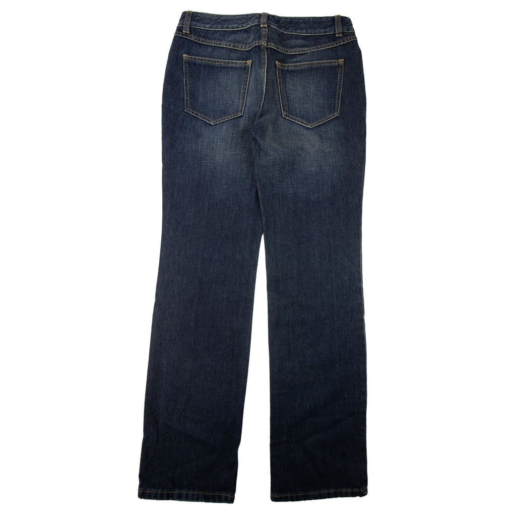 Burberry Woman Straight Fit 5 Pocket Jeans Denim Blue