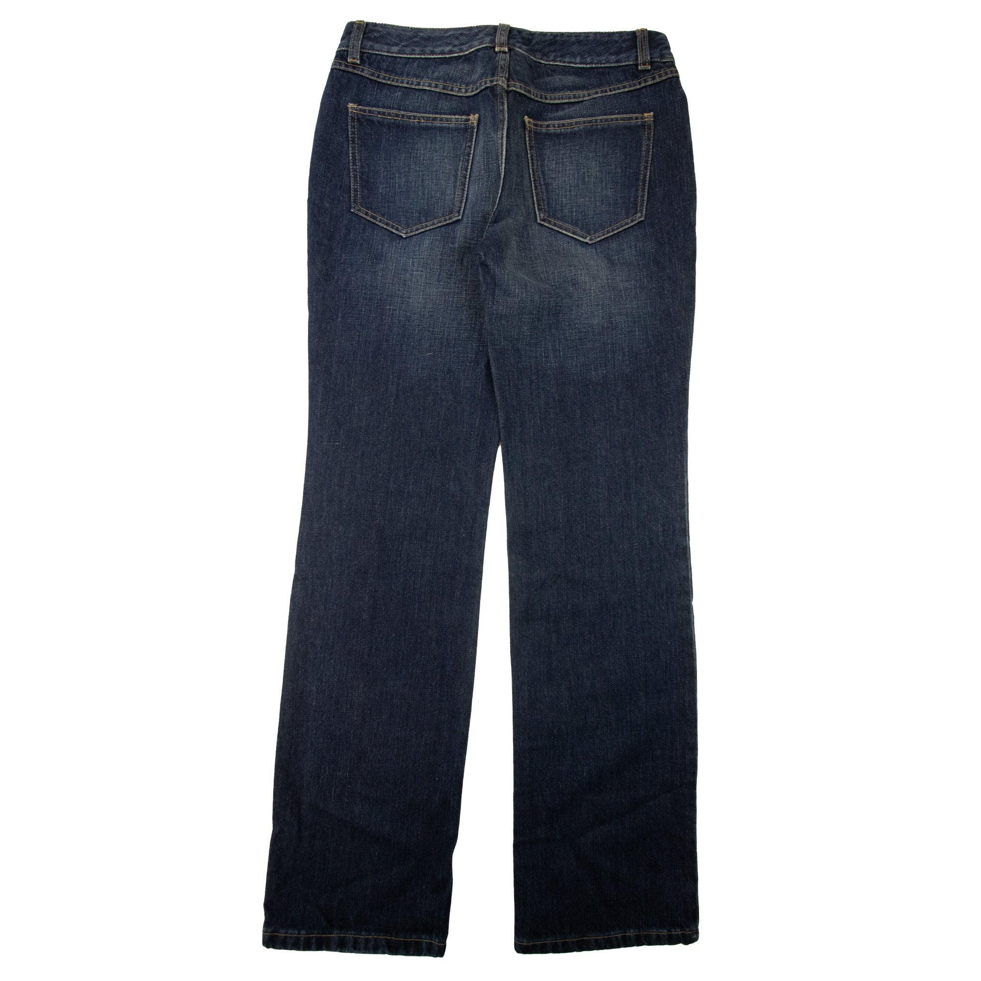 Burberry Woman Straight Fit 5 Pocket Jeans Denim Blue