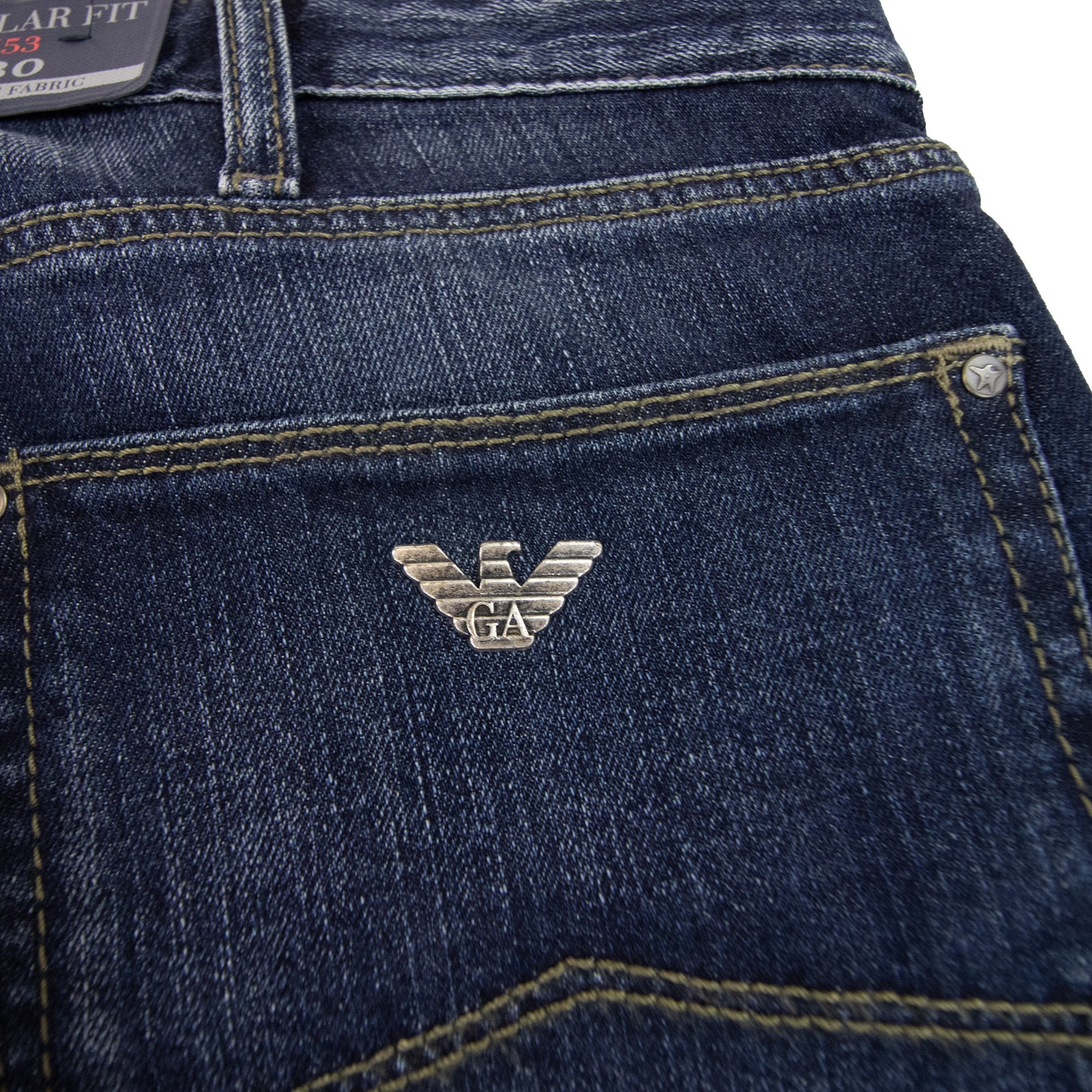 Armani Jeans J53 Reg Fit Jean Denim