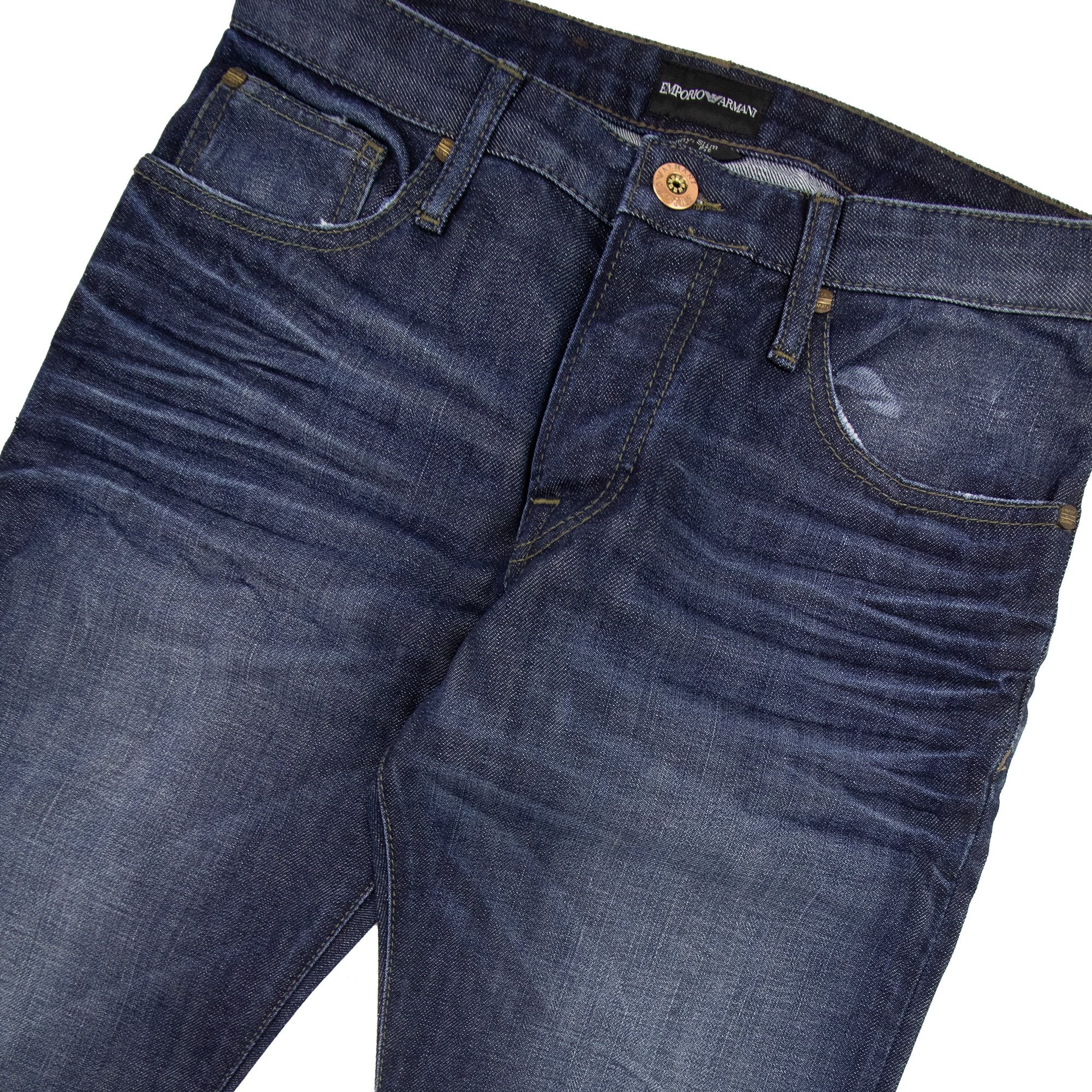 Emporio Armani Ea Back Pocket Jean Denim