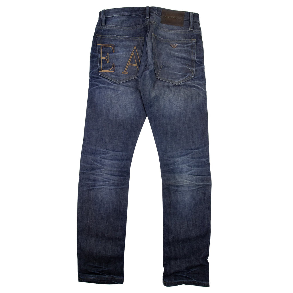 Emporio Armani Ea Back Pocket Jean Denim
