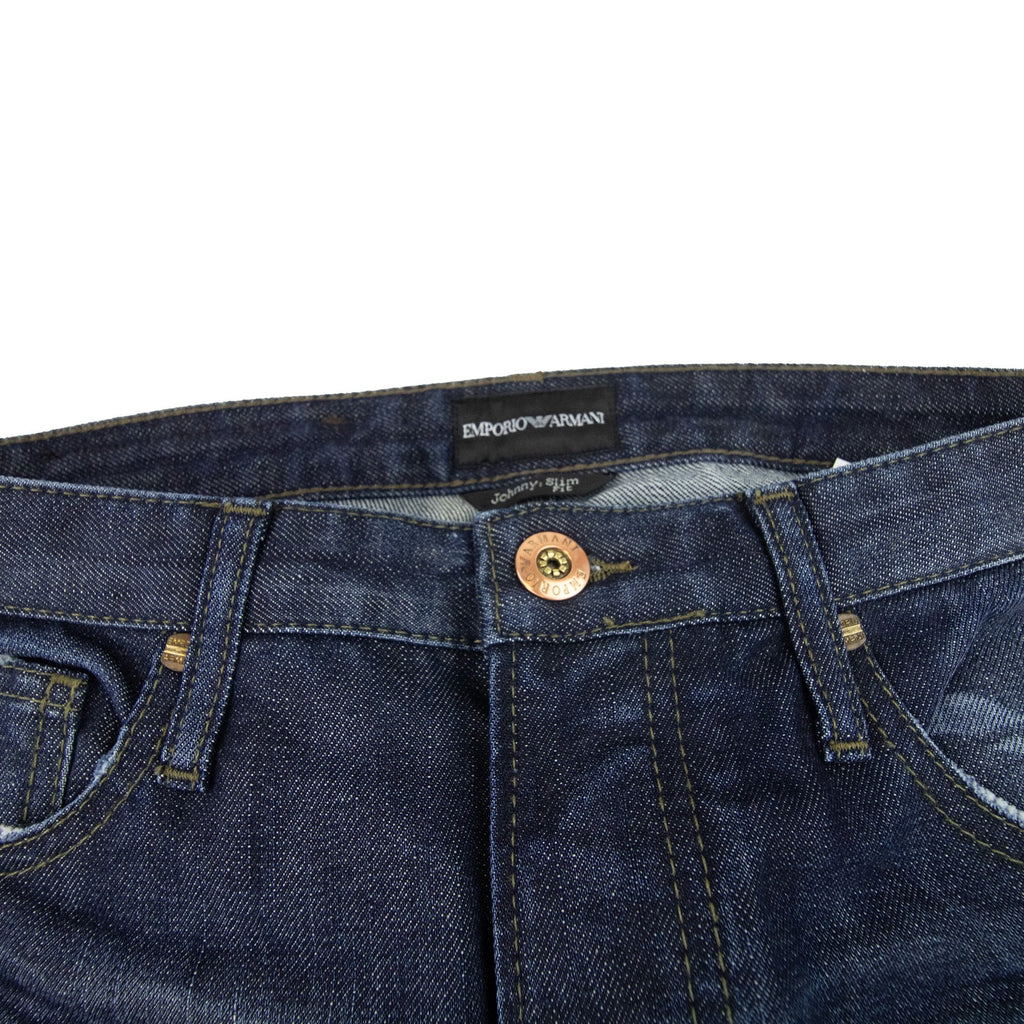 Emporio Armani Ea Back Pocket Jean Denim