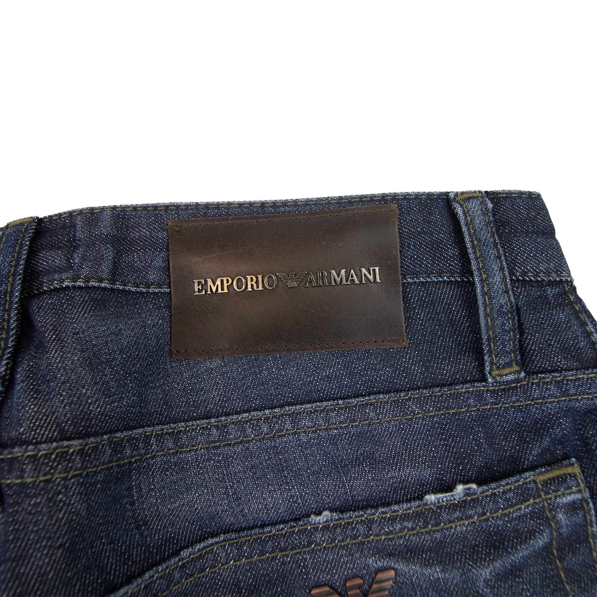 Emporio Armani Ea Back Pocket Jean Denim