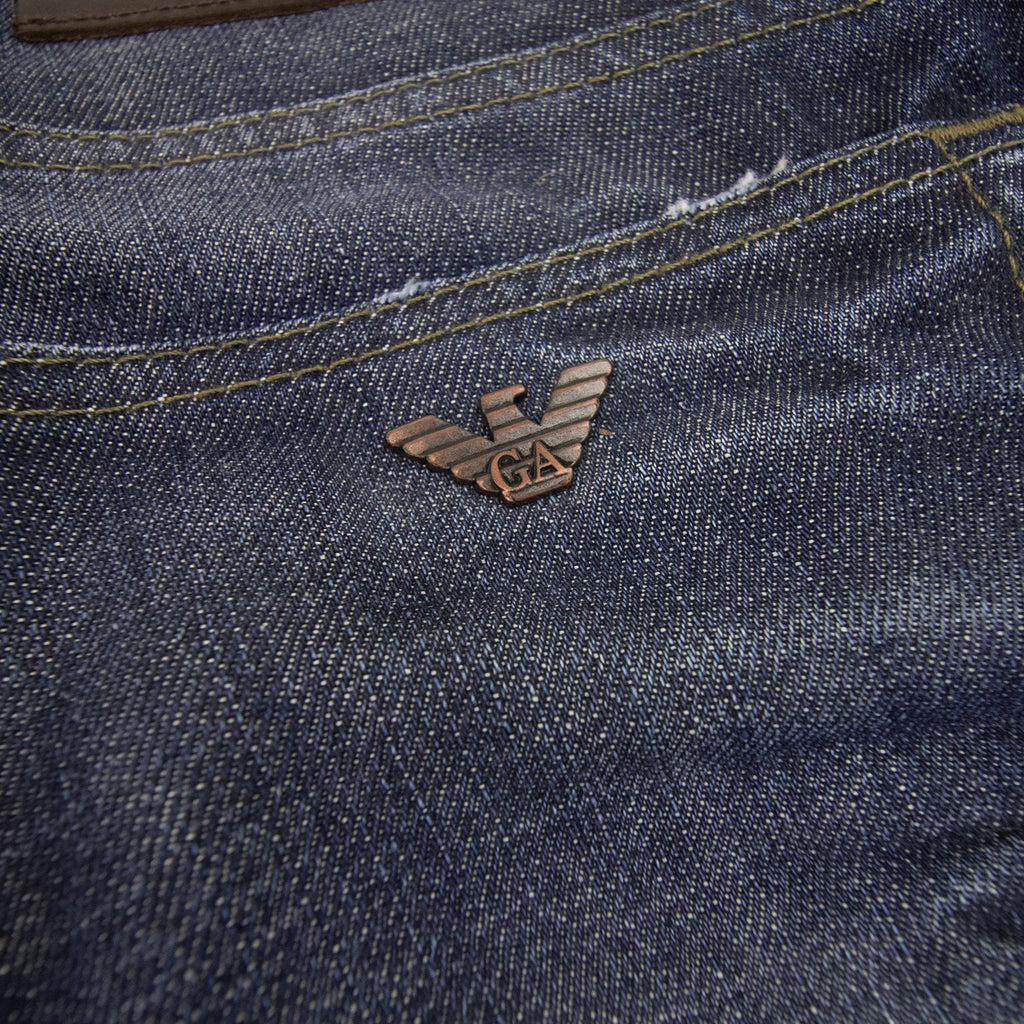 Emporio Armani Ea Back Pocket Jean Denim
