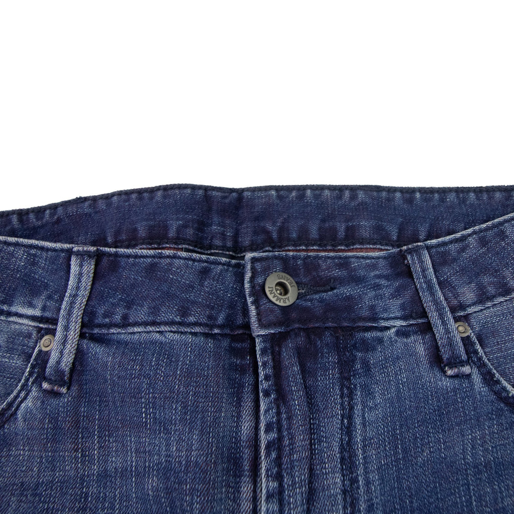 Armani Jeans Dark Denim Stretch J06 Slim Fit Jean