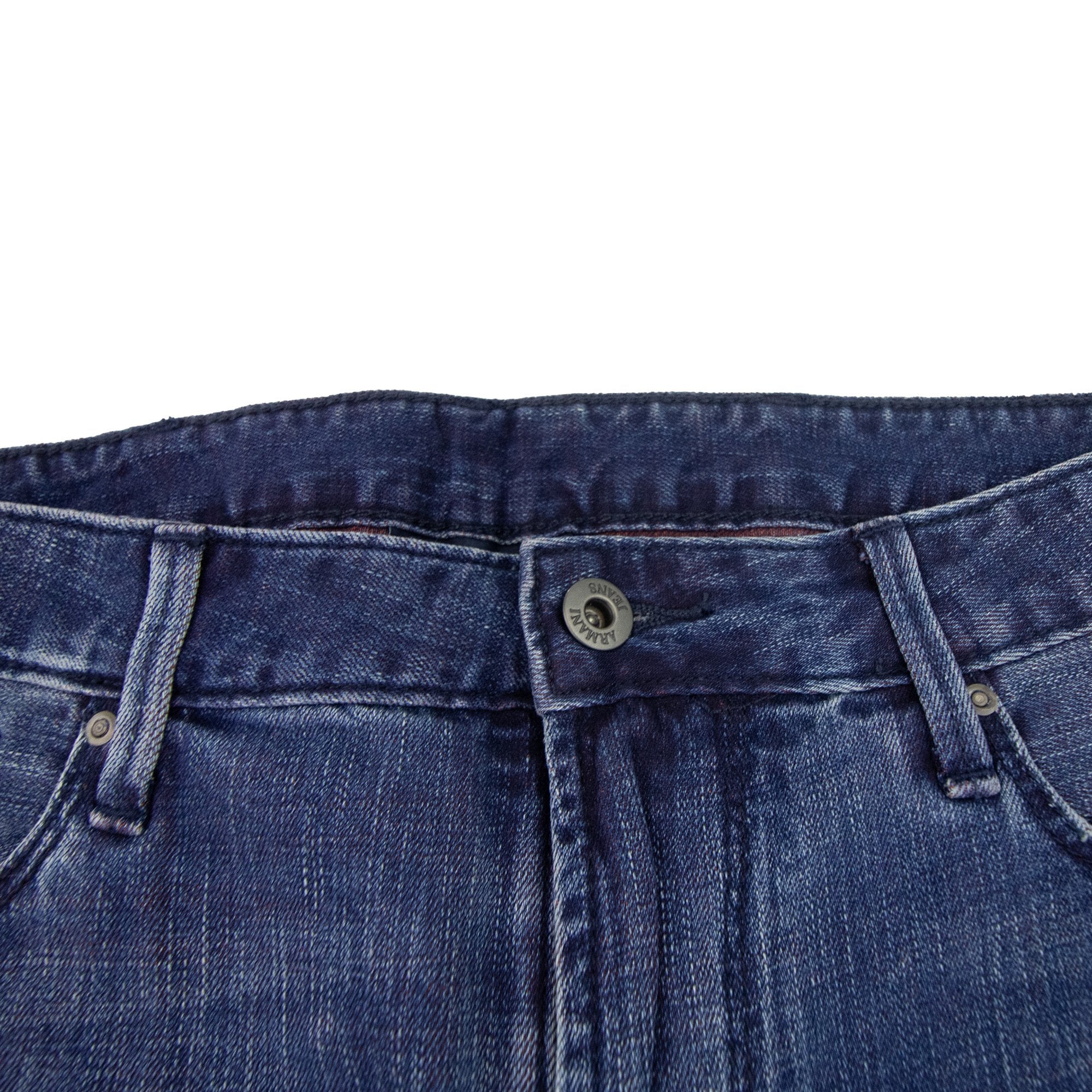 Armani Jeans Dark Denim Stretch J06 Slim Fit Jean