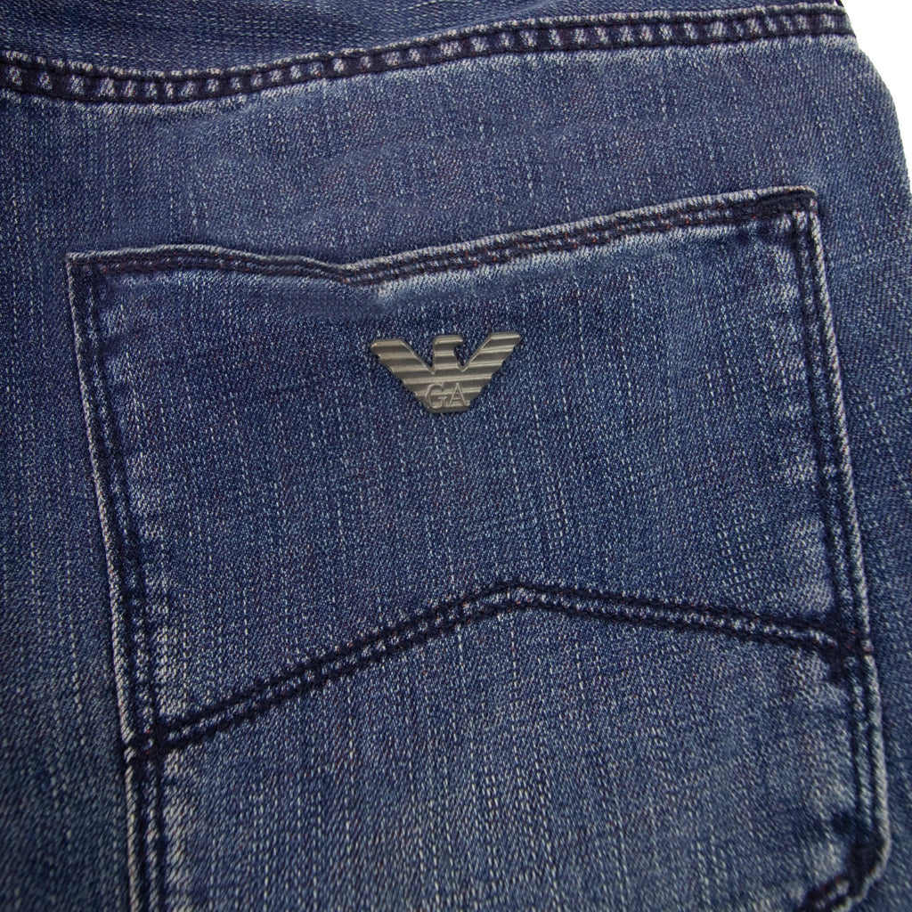 Armani Jeans Dark Denim Stretch J06 Slim Fit Jean