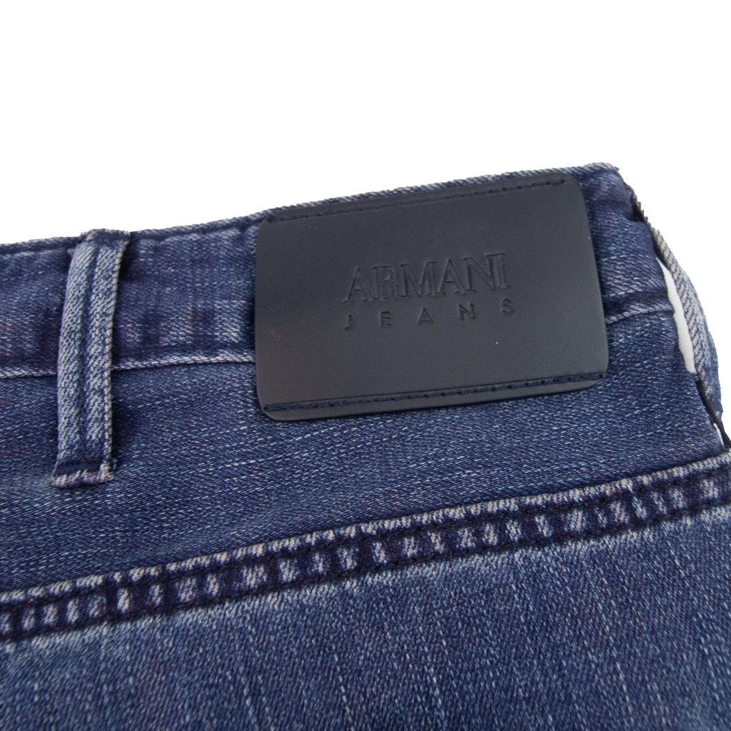 Armani Jeans Dark Denim Stretch J06 Slim Fit Jean