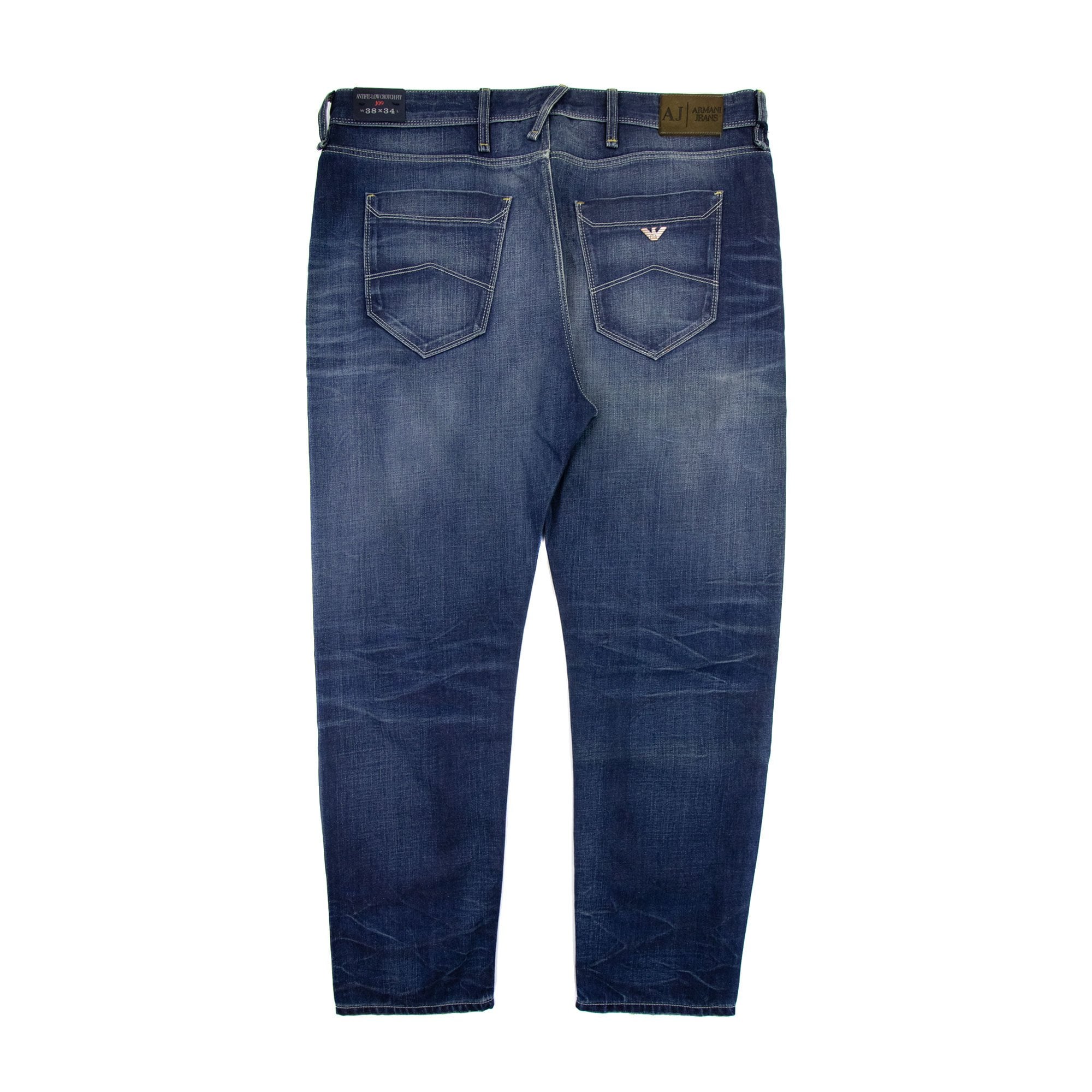 Armani Jeans J09 Anti Fit Low Crotch Jean Denim