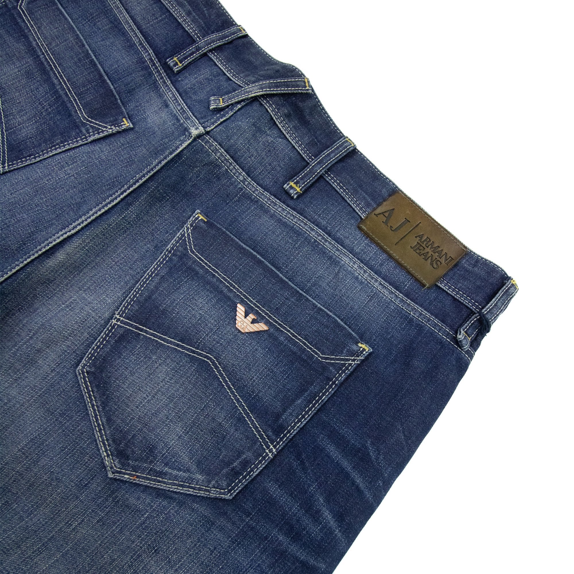 Armani Jeans J09 Anti Fit Low Crotch Jean Denim