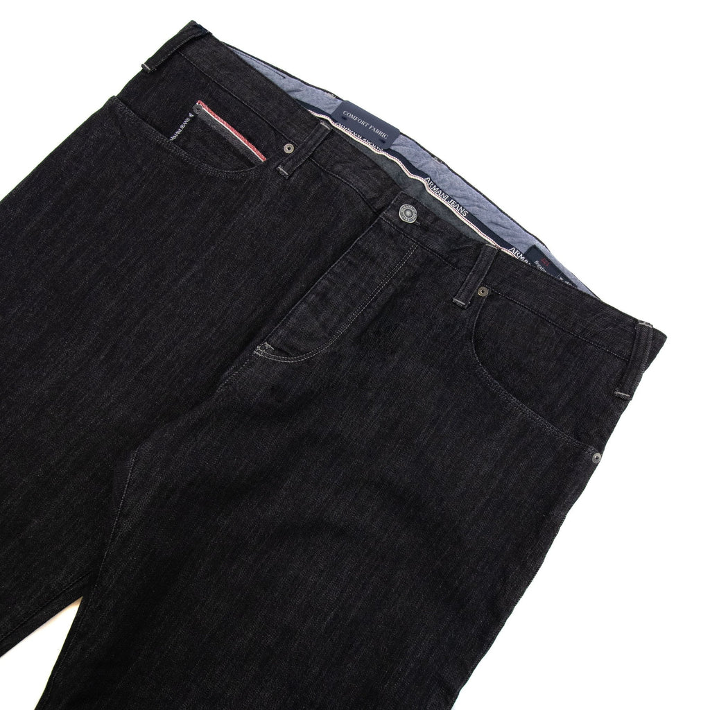 Armani Jeans J21 Reg Fit Jean Black