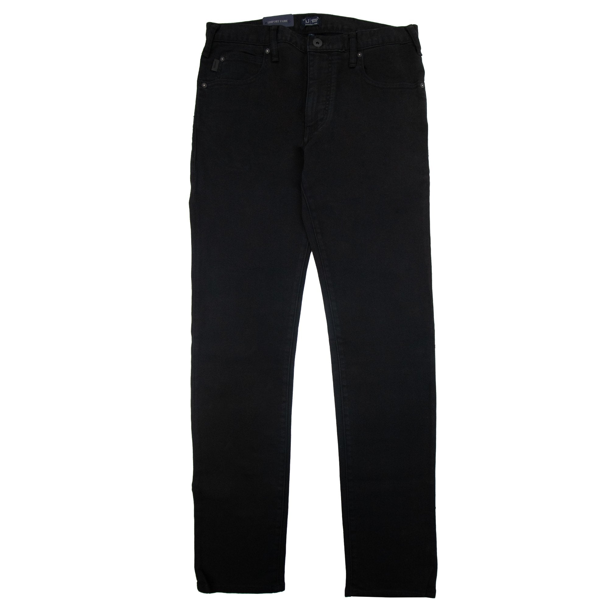 Armani Jeans J45 Slim Fit Jean Black