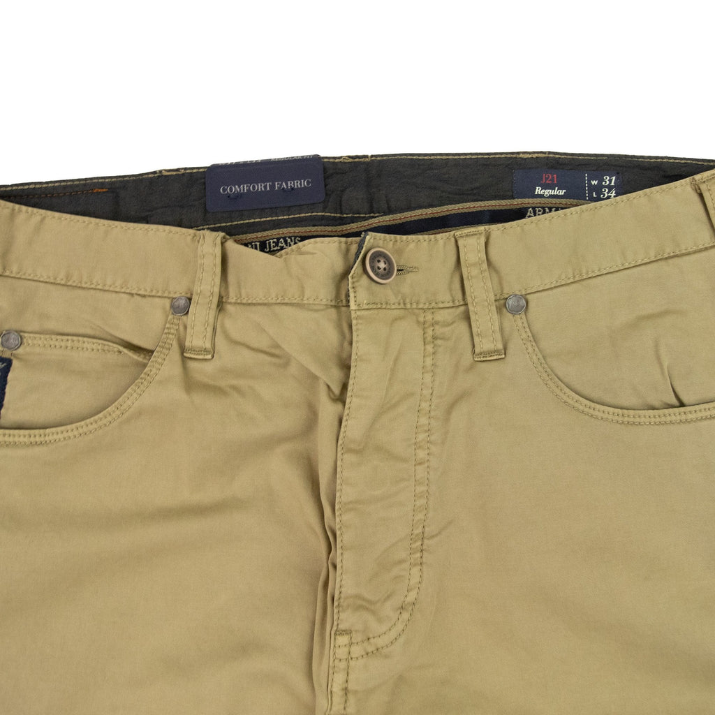 Armani Jeans J21 Regular Fit Jeans Verde Green