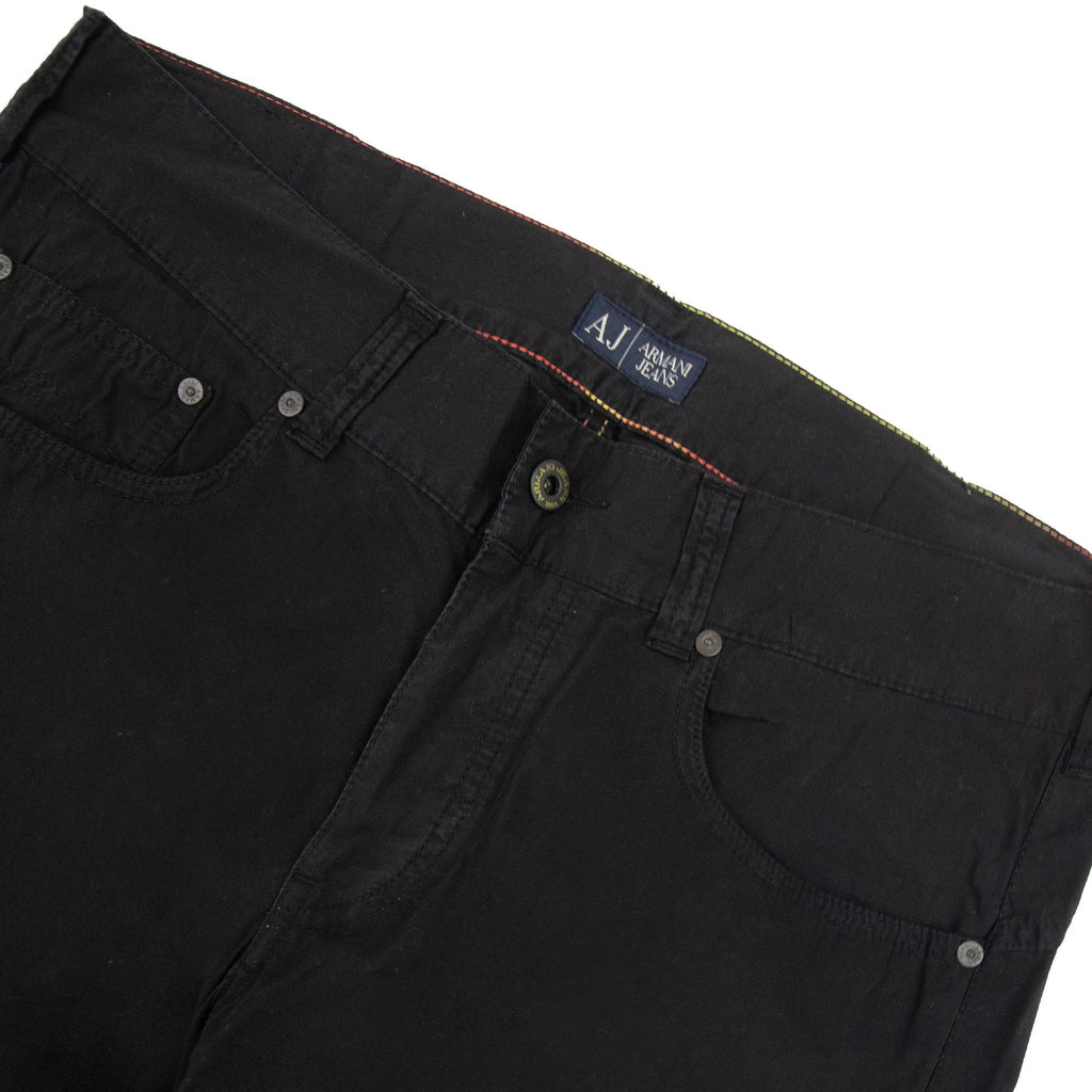 Armani Jeans J24 Reg Fit Jean Black